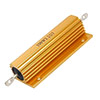 100W线绕电阻器，带金色铝制外壳
